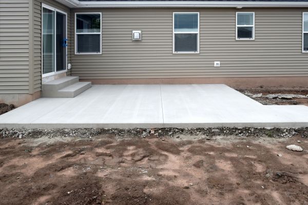 Patio Concrete Replacement in Evansville