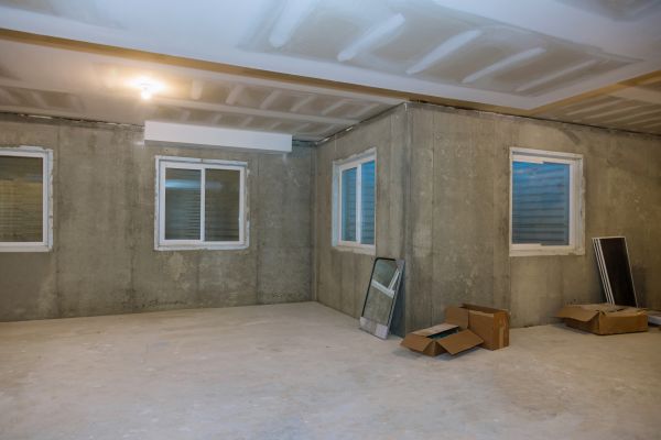 Basement Concrete Installation in Evansville