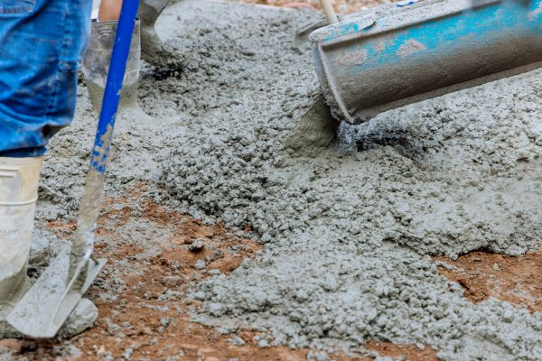 Barn Concrete Pouring in Evansville