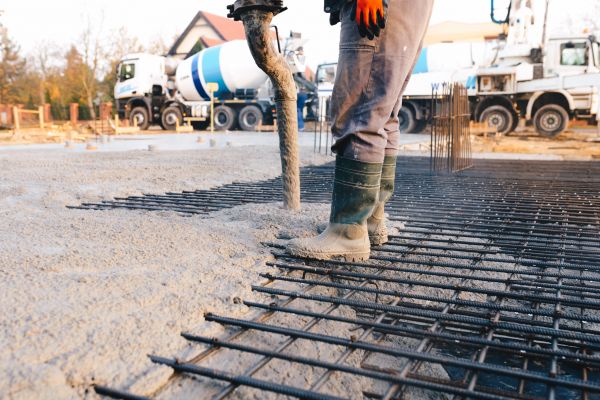 Poured Foundation Installation in Evansville