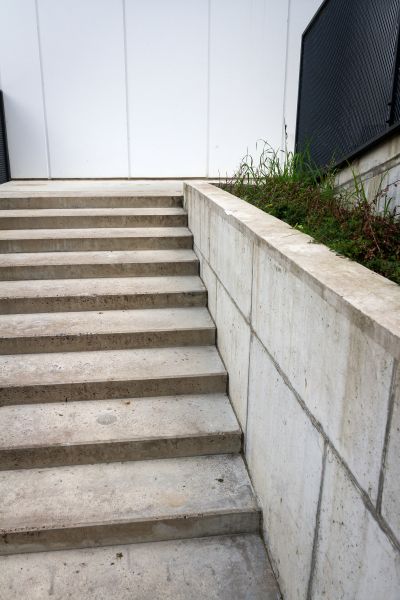 Cement Stair Installation in Evansville