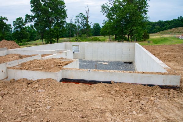 Basement Foundation Pouring in Evansville