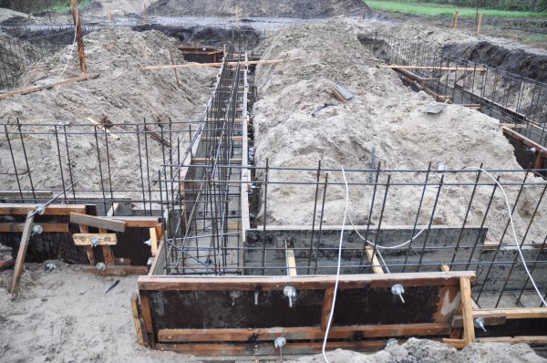 House Footing Construction in Evansville