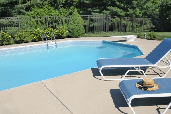 Cement Deck Installation in Evansville