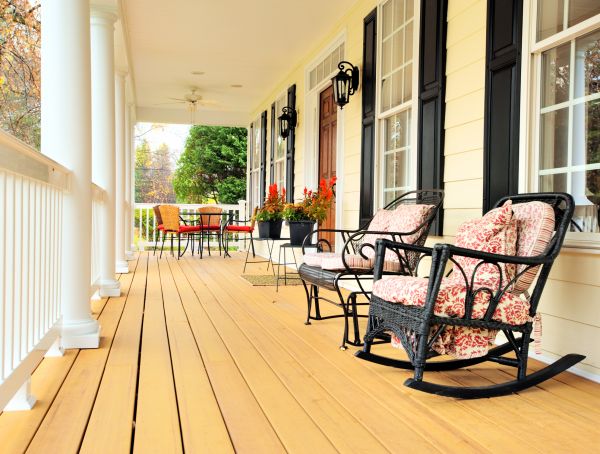 Cost of Front Porch Renovation in Evansville