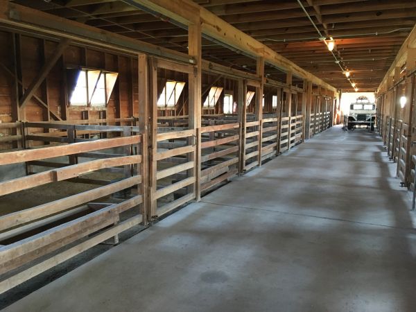 Barn Slab Construction in Evansville