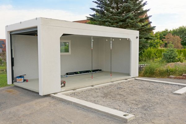 Garage Foundation Installation in Evansville