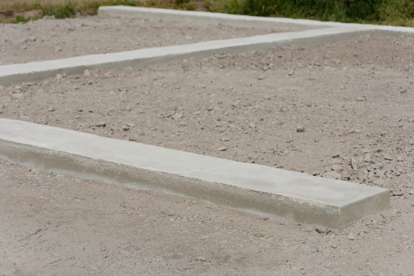 Garage Footing Installation in Evansville