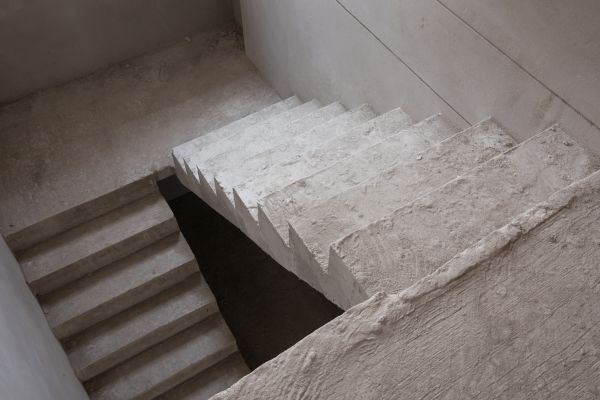Cement Staircase Construction in Evansville