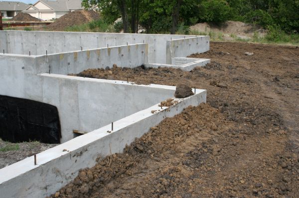 Foundation Wall Installation in Evansville