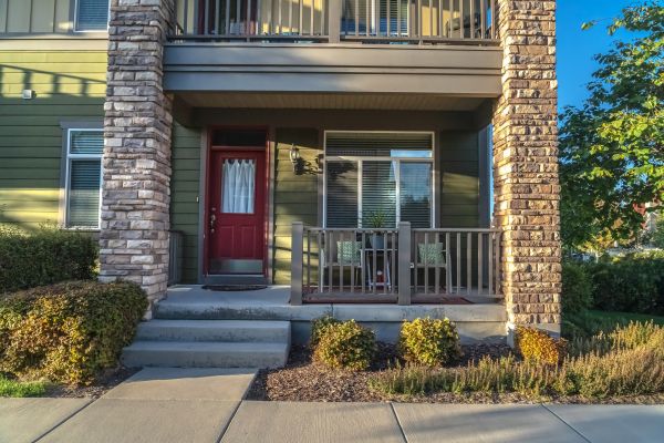 Front Entrance Construction in Evansville