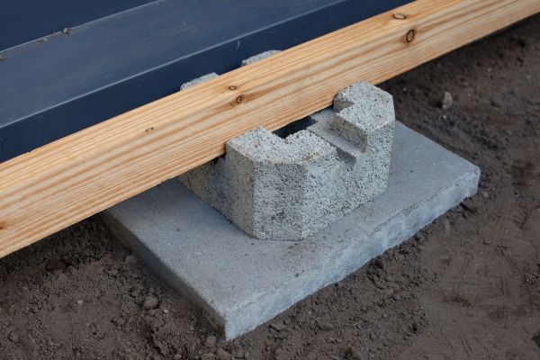 Deck Footing Construction in Evansville