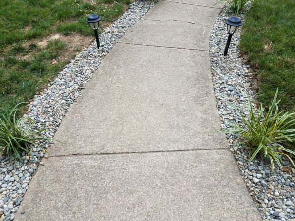Cement Path Construction in Evansville